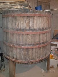 Tino in legno per Vino