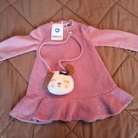 Vestito manica lunga con borsetta Mayoral