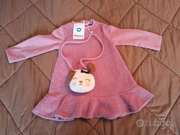 Vestito manica lunga con borsetta Mayoral