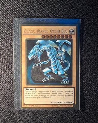 Drago bianco occhi blu 1 edizione yu gi oh
