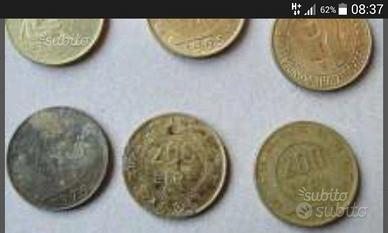 N.19 monete da 200 £ire varie commemorazioni