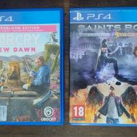 ps4 saints row 5 e farCray new down completi 