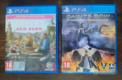 ps4 saints row 5 e farCray new down completi 