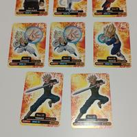 set Lamincard Dragon ball super  rare logo