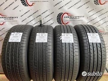 4 pneumatici 215/55 r17 yokohama estive 80%