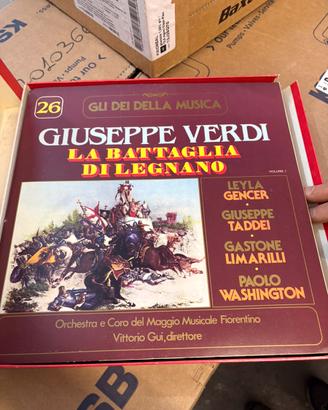 Collezione vinili Giuseppe Verdi