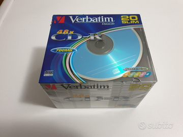 20 cd r verbatim pastel