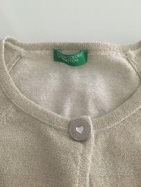 Benetton scalda cuore lurex tg 8/9 cm 140