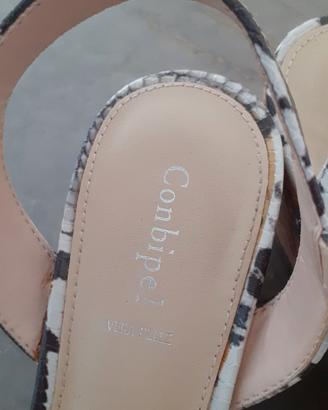 sandali donna combipel vera pelle nr 37