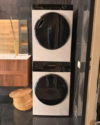 Set lavatrice + Asciugatrice Haier I-Pro Serie 7