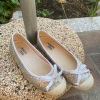 Ballerine argento glitter North star 37