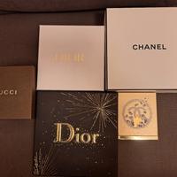 Scatole gucci Chanel Dior Originali