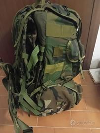 Zaino militare US ALICE woodland + MOLLE ii