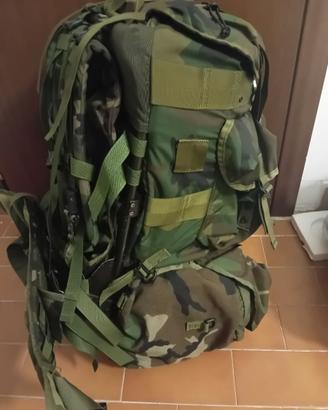 Zaino militare US ALICE woodland + MOLLE ii