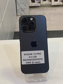 Iphone 15 pro 512gb Ricondizionato