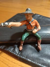 Soldatino Elastolin, cowboy con pistola