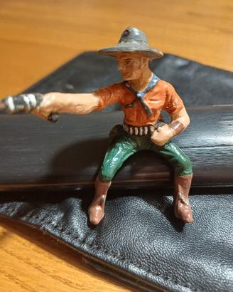 Soldatino Elastolin, cowboy con pistola