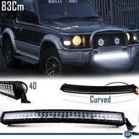 Barra Led Curva 6000K Mitsubishi SUV Fuoristrada