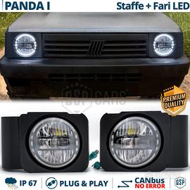 FARI FULL LED DRL Per Fiat Panfa 1 141 con STAFFE