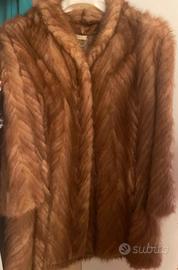 Pelliccia codine di visone 