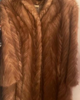 Pelliccia codine di visone 