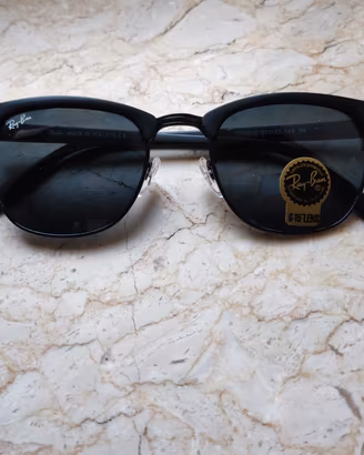 Ray-Ban Clubmaster RB3016 Neri - Nuovi Originali

