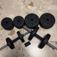 Manubri 2 in 1 30 kg – Set completo