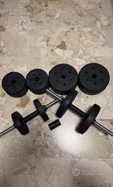 Manubri 2 in 1 30 kg – Set completo