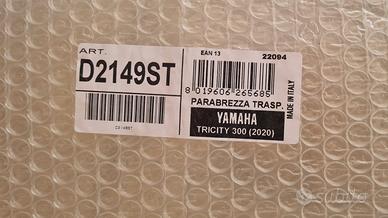 TRICITY 300 YAMAHA parabrezza alto