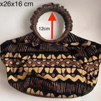 Braccialini borsa vintage grande 45x26x16cm
