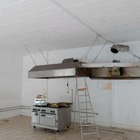 cappa aspirante professionale 220cm