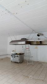 cappa aspirante professionale 220cm