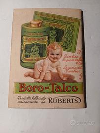 mini libro pubblicitario Roberts borotalco 
