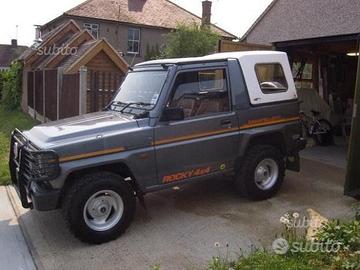 Parabrezza Daihatsu Rocky F80 softtop