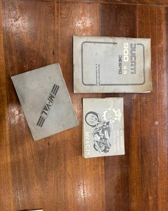 Manuali d’epoca moto