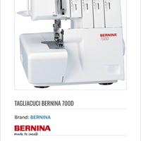 Tagliacuci Bernina 700D