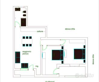 Appartamento non ammobiliato sito a Merine