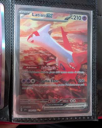 Pokémon scintille folgoranti Latias ex