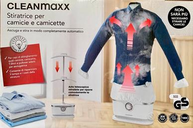 Stiratrice automatica per camicie CLEANMAXX