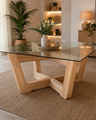 tavolo da pranzo di design artigianale