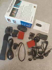 Action Cam Tascabile 1080P Magnetica con Schermo 