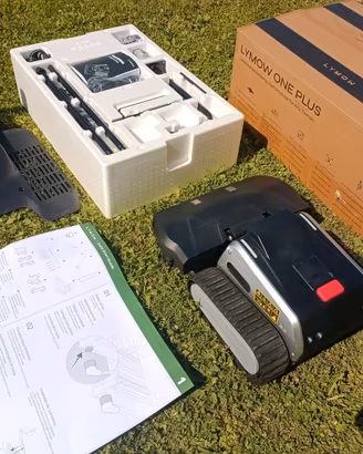 LYMOW ONE PLUS Robot Tagliaerba Cingolato