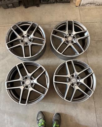 SET 4 X CERCHI IN LEGA MERCEDES GLC X253 A25340118