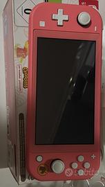 Nintendo switch rosa corallo