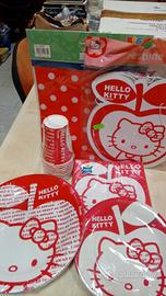 kit di piatti con hello kitty