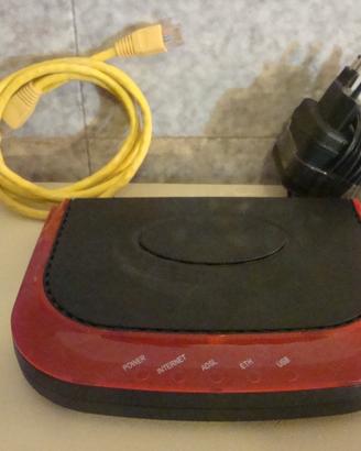 Modem Pirelli DISCUS DRG A112 ADSL2 Usb Ethernet