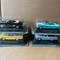4 Modellini Auto americane