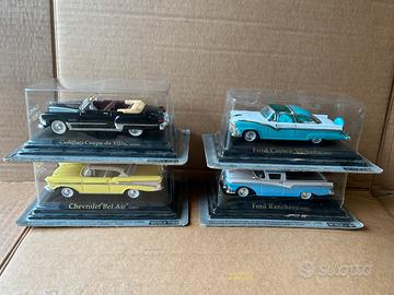4 Modellini Auto americane