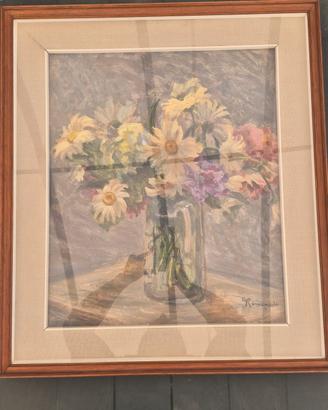 Gastone Romenati (1888-1951) "Vaso di fiori" 