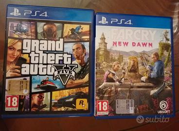 ps4: GTA 5 + far cry new dawn